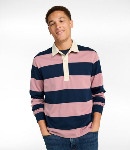 Men's Bean's Vintage Soft Rugby, Stripe | L.L.Bean Classic