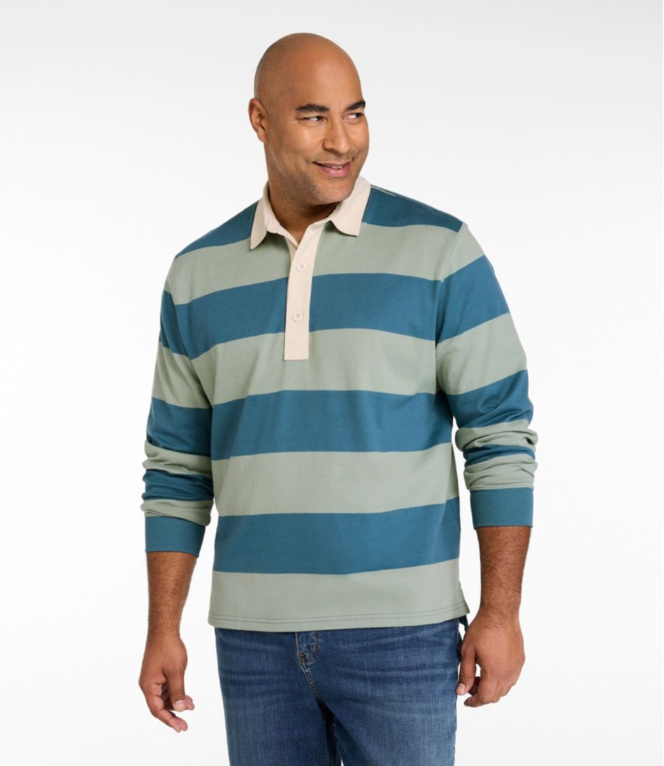 Men's Bean's Vintage Soft Rugby, Stripe | L.L.Bean Classic