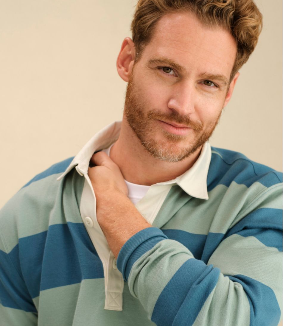 Men's Bean's Vintage Soft Rugby, Stripe | L.L.Bean Classic