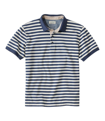 Men's Casco Bay Rugged Polo, Short-Sleeve, Stripe | L.L.Bean Essential
