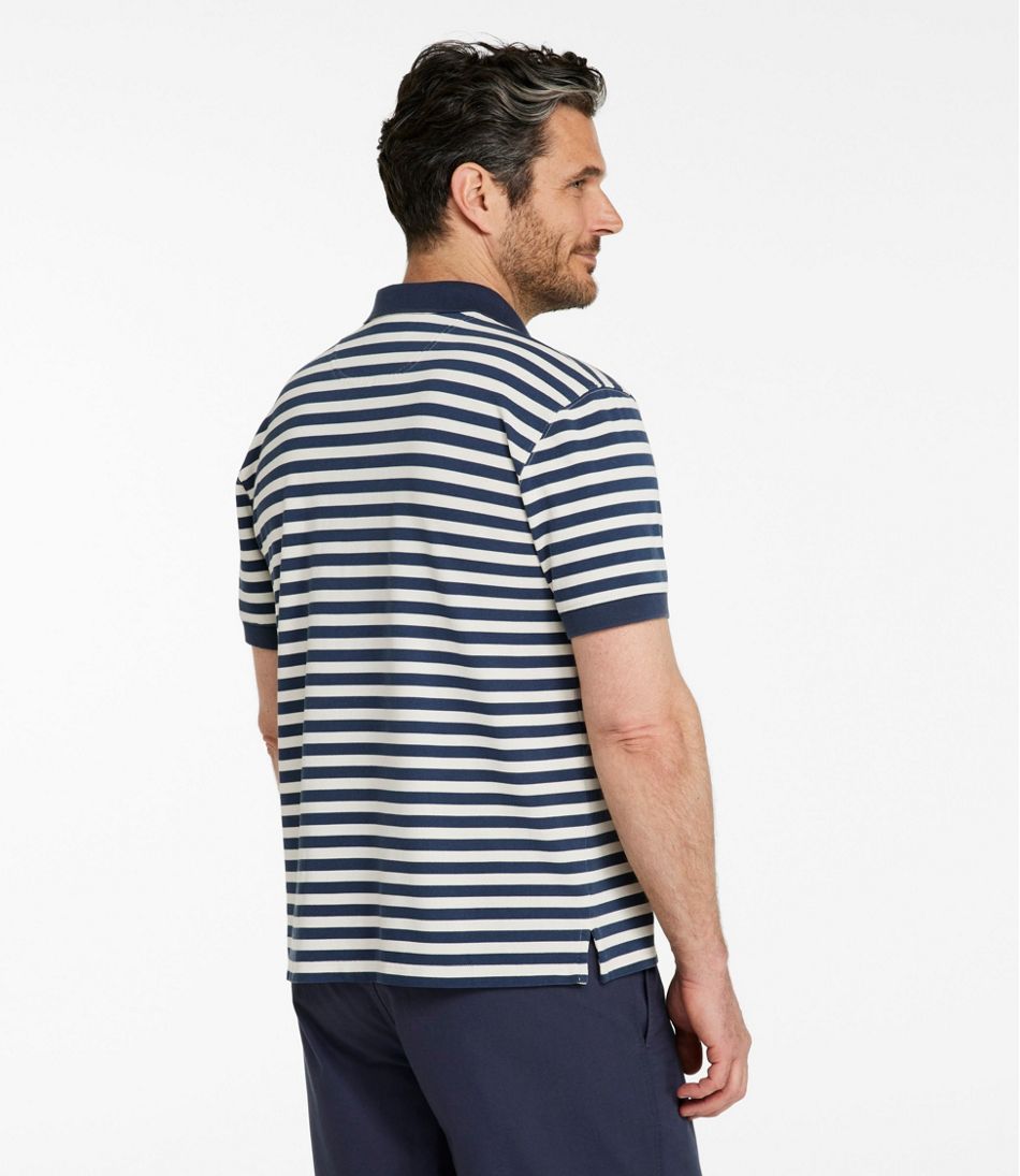 Men's Casco Bay Rugged Polo, Short-Sleeve, Stripe | L.L.Bean Essential