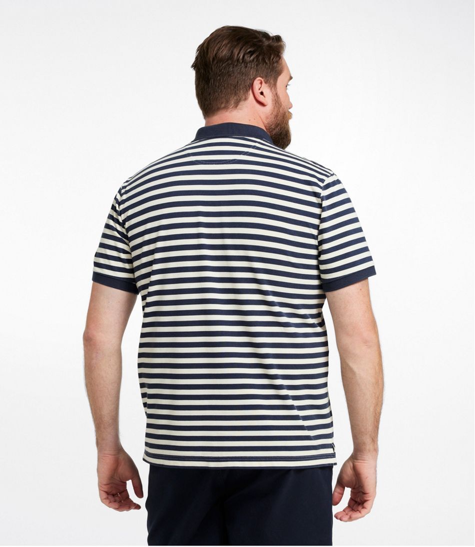 Men's Casco Bay Rugged Polo, Short-Sleeve, Stripe | L.L.Bean Essential