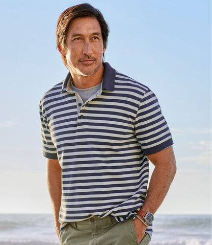 Men's Casco Bay Rugged Polo, Short-Sleeve, Stripe | L.L.Bean Essential