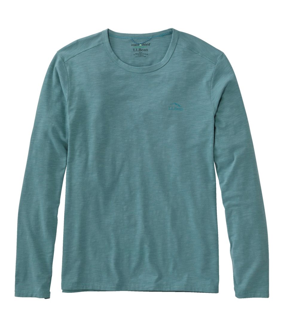 Men's Insect Shield Field Tee, Long-Sleeve | L.L.Bean Everyday