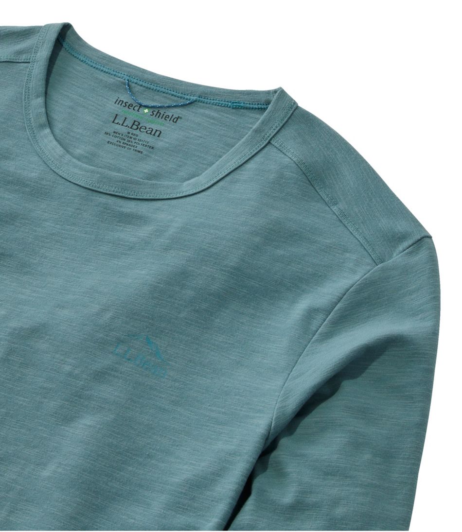 Men's Insect Shield Field Tee, Long-Sleeve | L.L.Bean Everyday