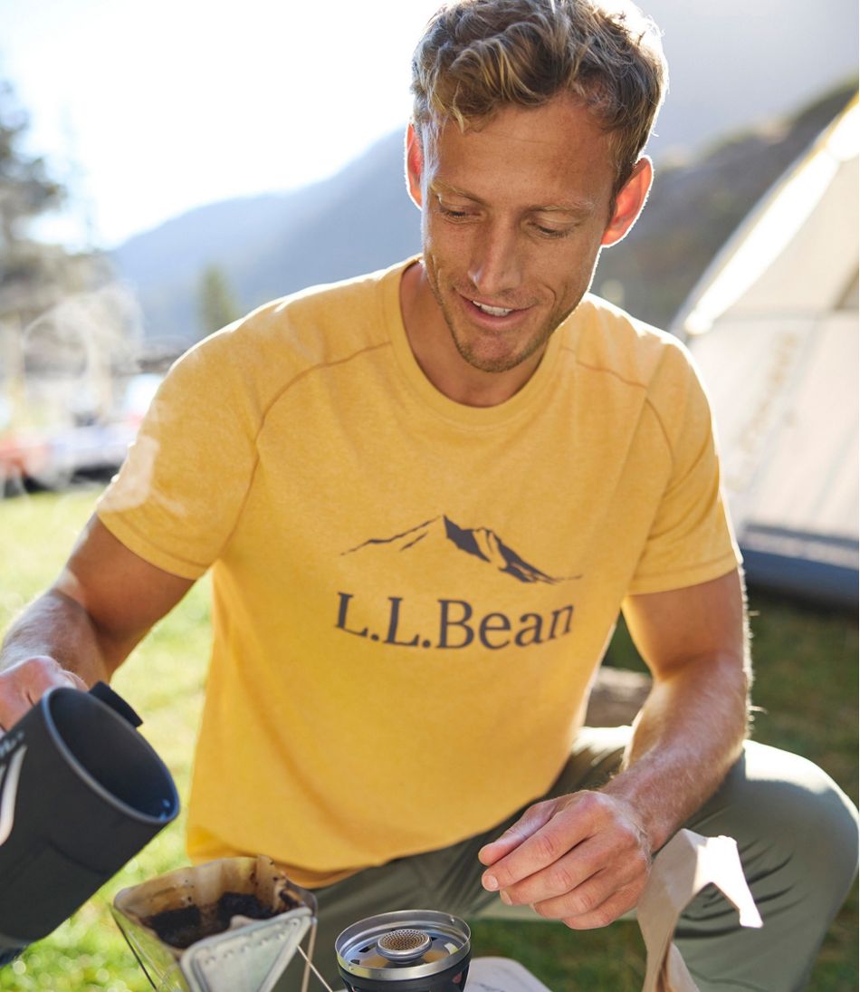 Men's Bean's Access Trail Tee, Graphic | L.L.Bean Great Value