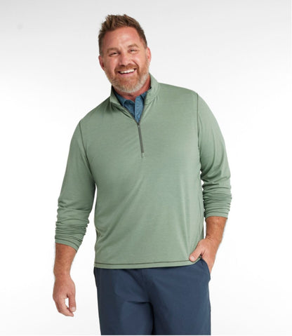Men's Everyday SunSmart® Tee, Long-Sleeve Quarter-Zip | L.L.Bean Popular