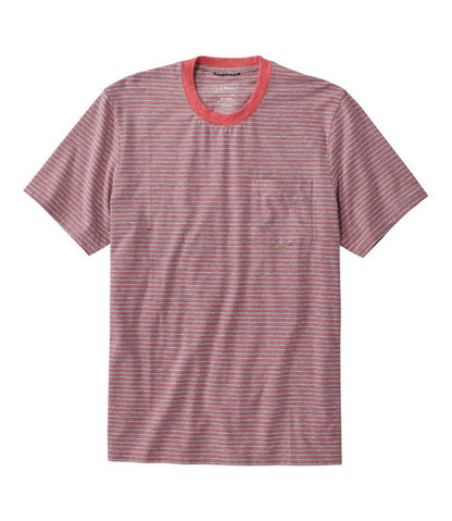 Men's Comfort Stretch Performance® Pima Pocket Tee, Short-Sleeve, Stripe | L.L.Bean Trending