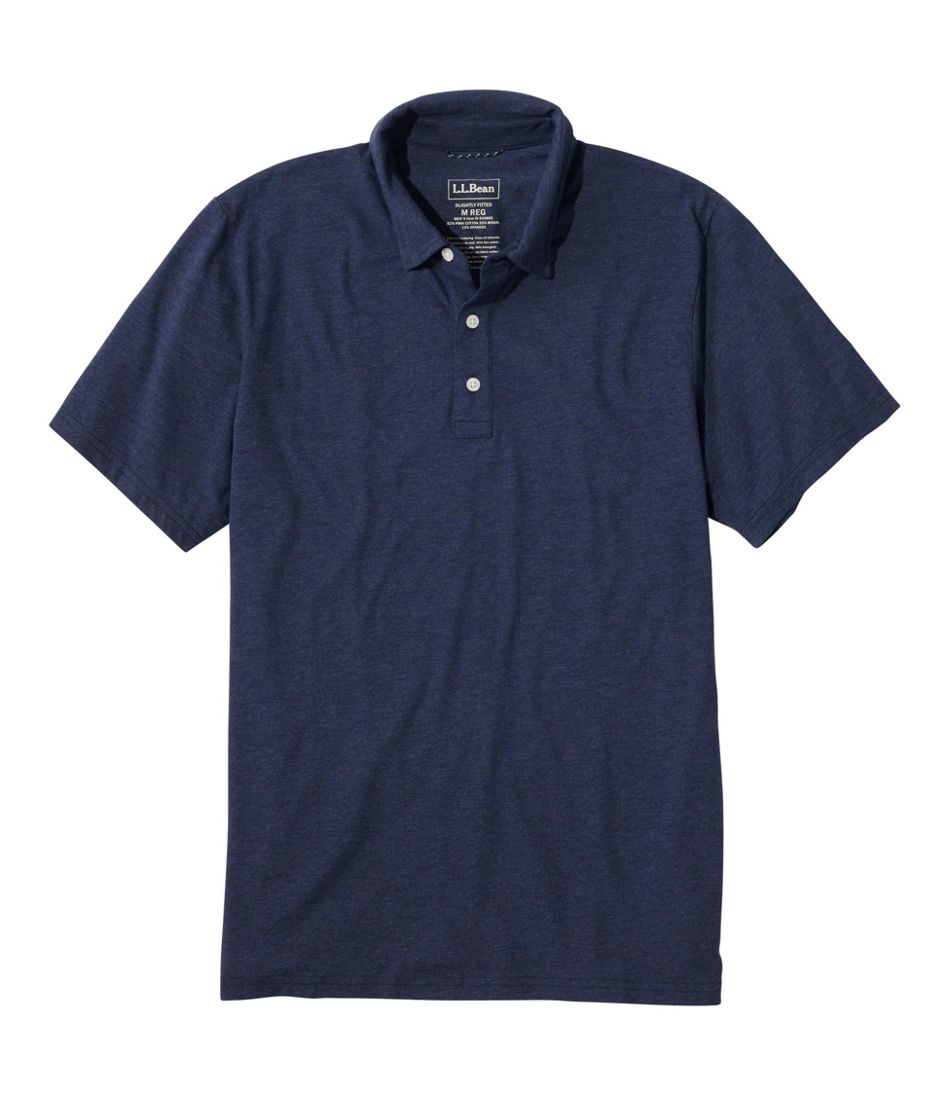 Men's Comfort Stretch Performance® Pima Polo, Short-Sleeve | L.L.Bean Best Seller