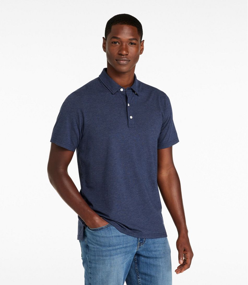 Men's Comfort Stretch Performance® Pima Polo, Short-Sleeve | L.L.Bean Best Seller