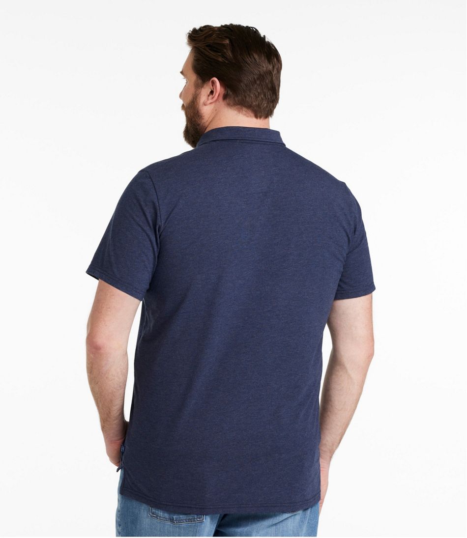 Men's Comfort Stretch Performance® Pima Polo, Short-Sleeve | L.L.Bean Best Seller