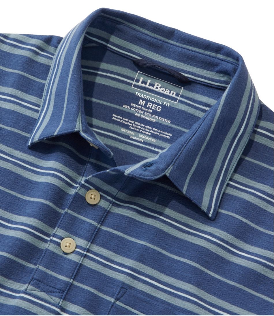 Men's Lakewashed Performance Polo, Short-Sleeve, Stripe | L.L.Bean Recommended