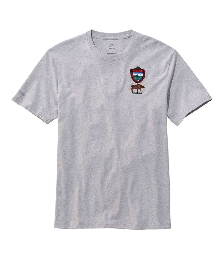 Men's Maine Inland Fisheries and Wildlife Tee, Moose | L.L.Bean Exclusive