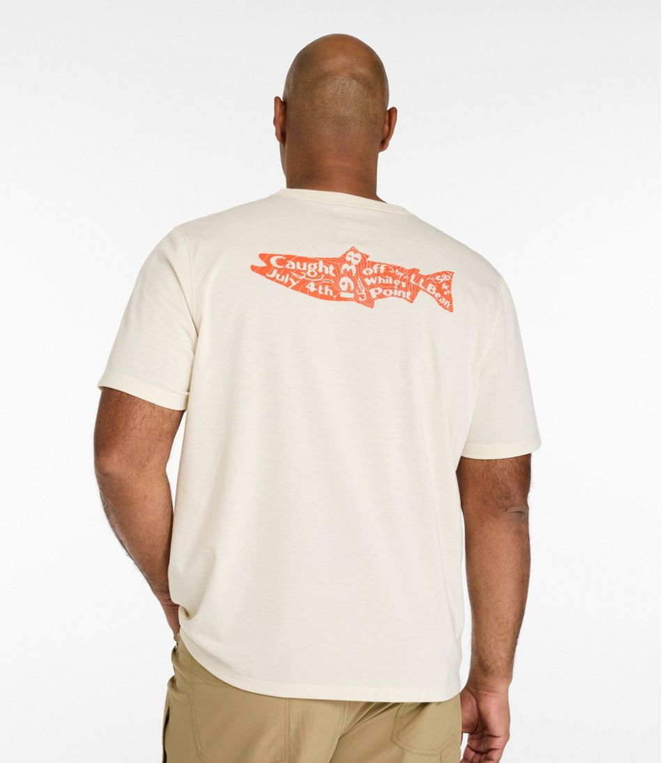 Men's Technical Fishing Graphic Tees, Short-Sleeve | L.L.Bean Everyday