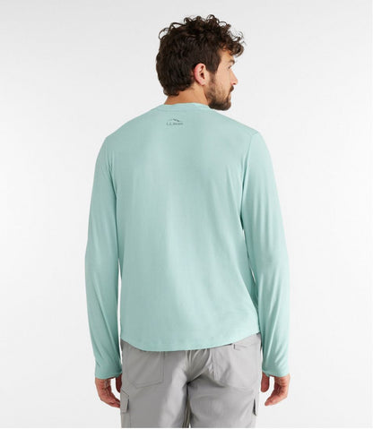 Men's Tropicwear Comfort Crew, Long-Sleeve | L.L.Bean Value