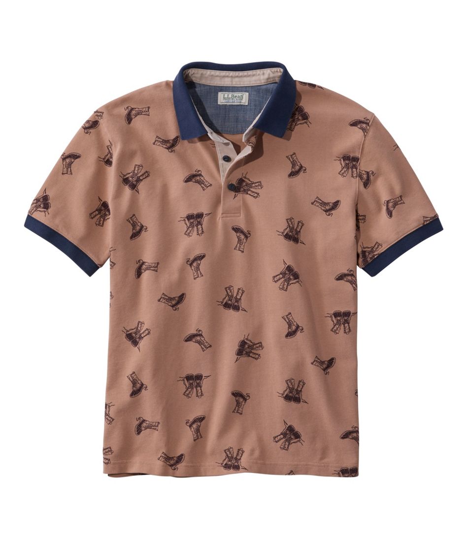 Men's Casco Bay Rugged Polo, Short-Sleeve, Print | L.L.Bean Latest