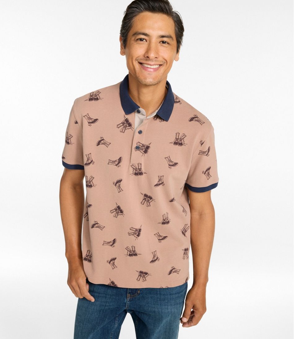 Men's Casco Bay Rugged Polo, Short-Sleeve, Print | L.L.Bean Latest
