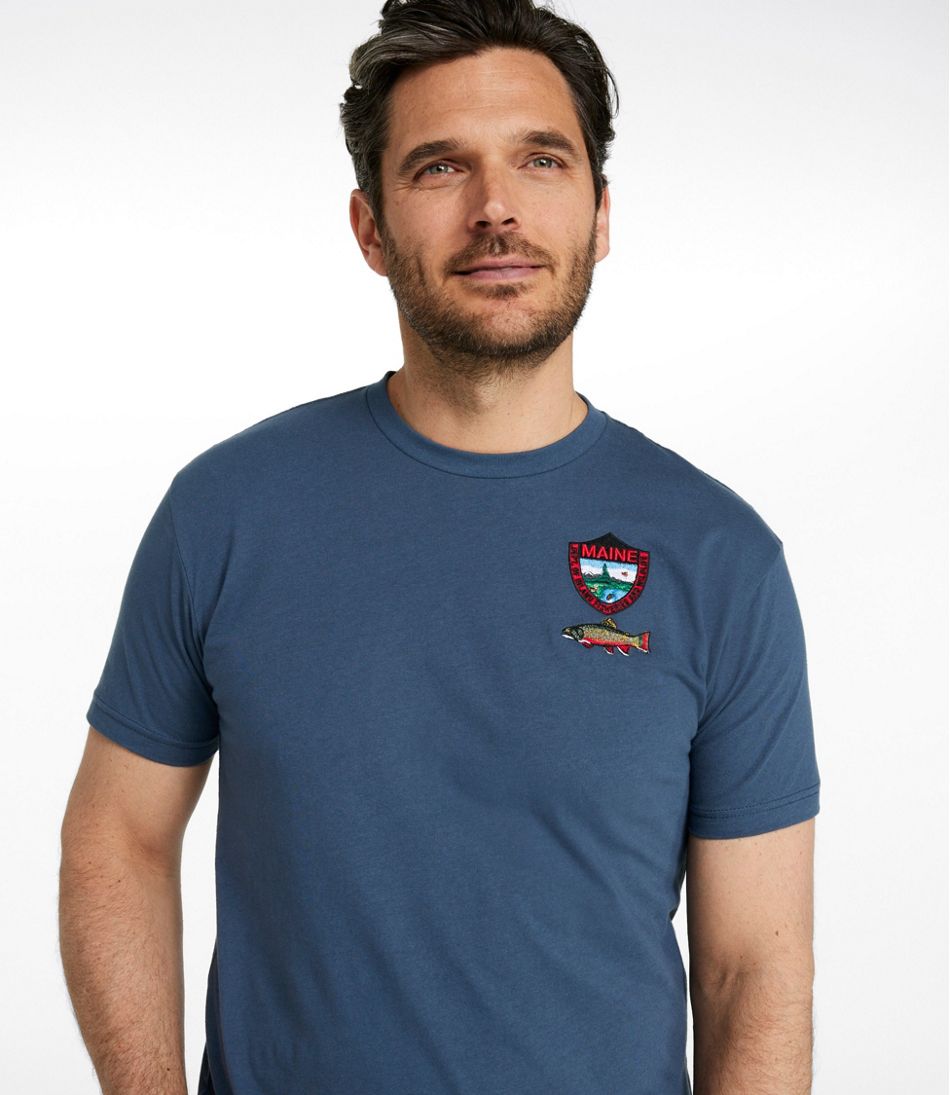 Men's MIF&W Tee, Short-Sleeve Brook Trout | L.L.Bean Best Seller