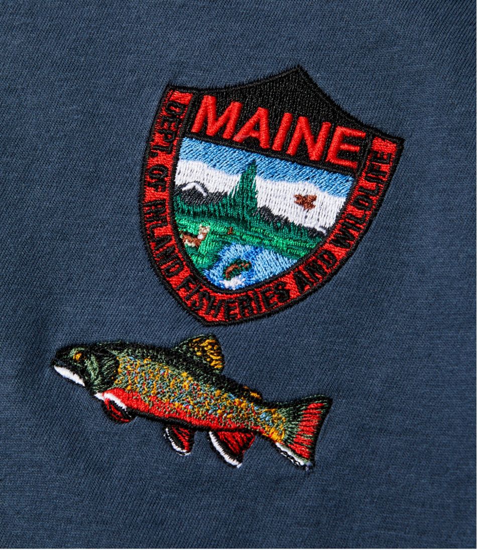 Men's MIF&W Tee, Short-Sleeve Brook Trout | L.L.Bean Best Seller