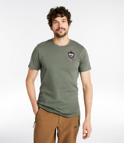 Men's Maine Inland Fisheries and Wildlife Tee, White-Tailed Deer | L.L.Bean Signature