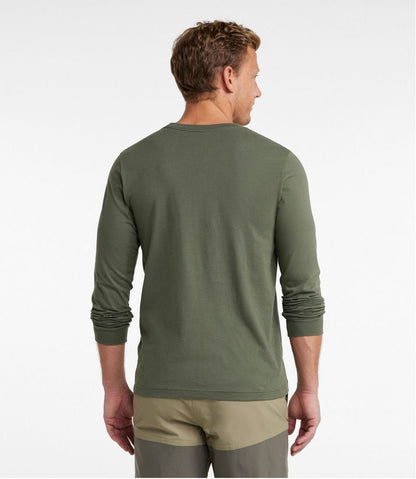 Men's MIF&W Tee, Long-Sleeve White-Tailed Deer | L.L.Bean Essential
