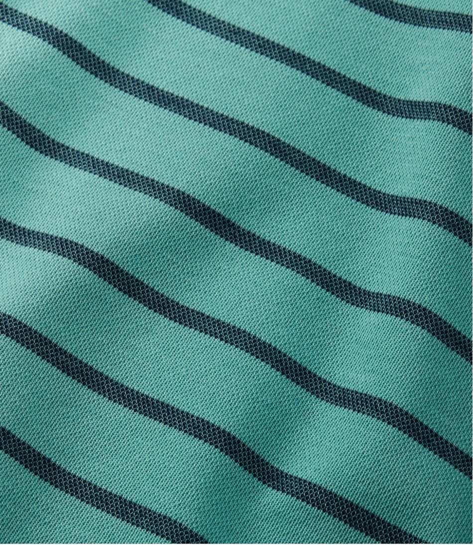 Men's Comfort Stretch Performance® Polo, Short-Sleeve, Slightly Fitted, Stripe | L.L.Bean Everyday