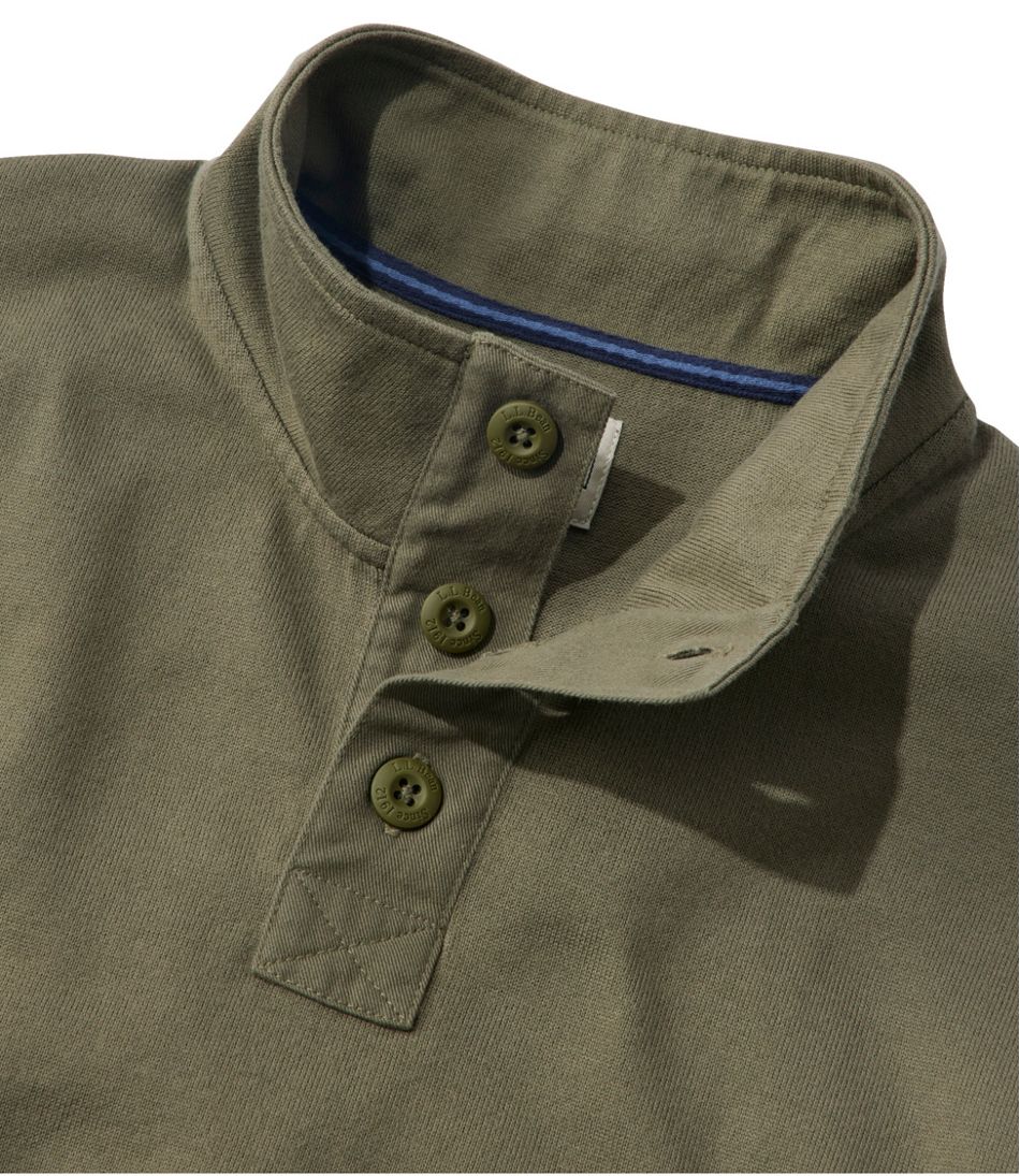 Men's Bean's Vintage Soft Rugby, Mockneck | L.L.Bean Value