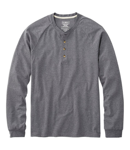 Men's Comfort Stretch Pima Tee Shirt, Long-Sleeve Henley | L.L.Bean Latest