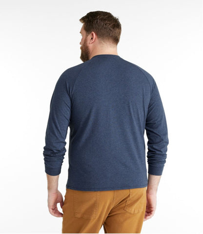 Men's Comfort Stretch Pima Tee Shirt, Long-Sleeve Henley | L.L.Bean Latest