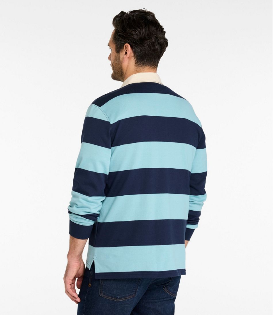 Men's Bean's Vintage Soft Rugby, Stripe Embroidered | L.L.Bean Featured