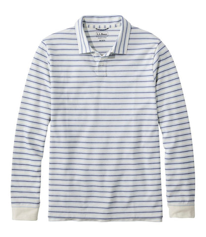 Men's Comfort Stretch Performance® Polo, Long-Sleeve, Stripe | L.L.Bean Trending