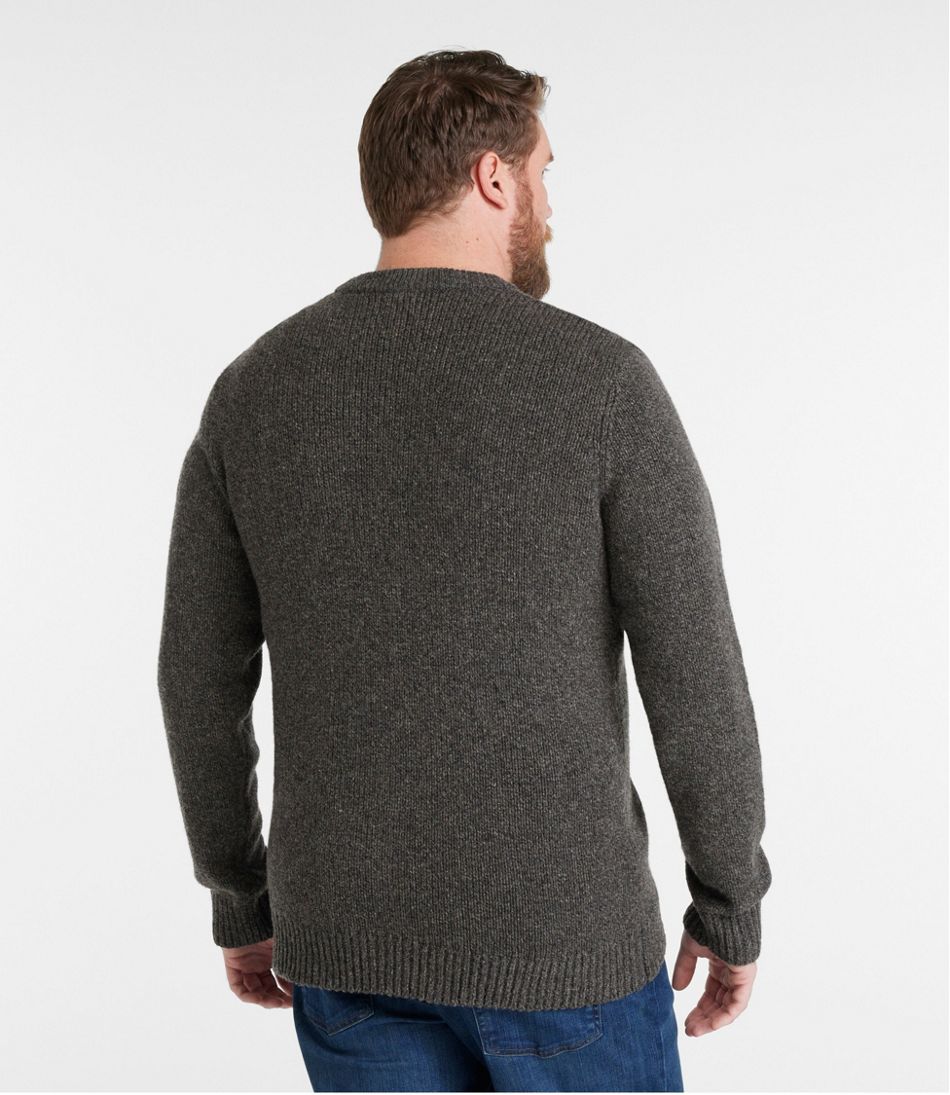 Men's Bean's Classic Ragg Wool Sweater, Crewneck | L.L.Bean Best Seller