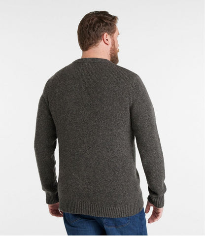 Men's Bean's Classic Ragg Wool Sweater, Crewneck | L.L.Bean Best Seller