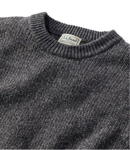 Men's Bean's Classic Ragg Wool Sweater, Crewneck | L.L.Bean Best Seller