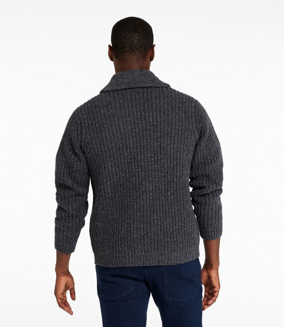 Men's L.L.Bean Classic Ragg Wool Sweater, Cardigan | L.L.Bean Exclusive