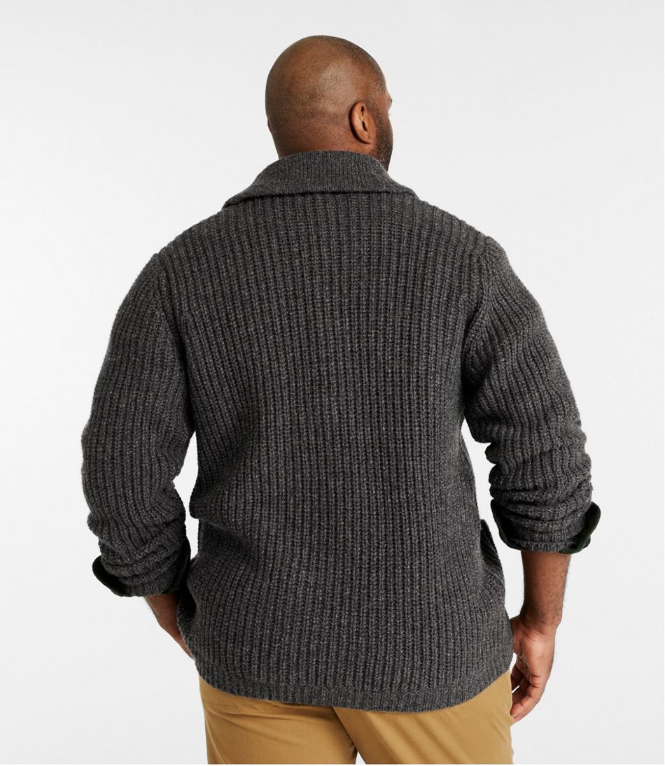Men's L.L.Bean Classic Ragg Wool Sweater, Cardigan | L.L.Bean Exclusive