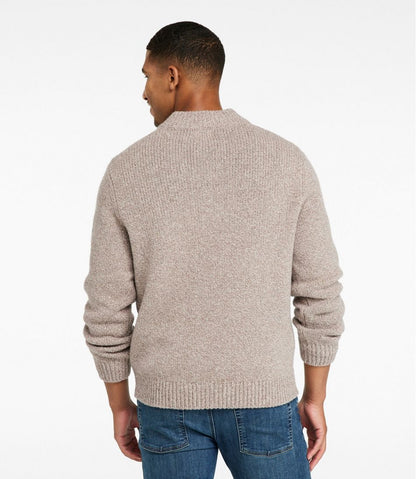 Men's L.L.Bean Classic Ragg Wool Sweater, Henley | L.L.Bean Signature