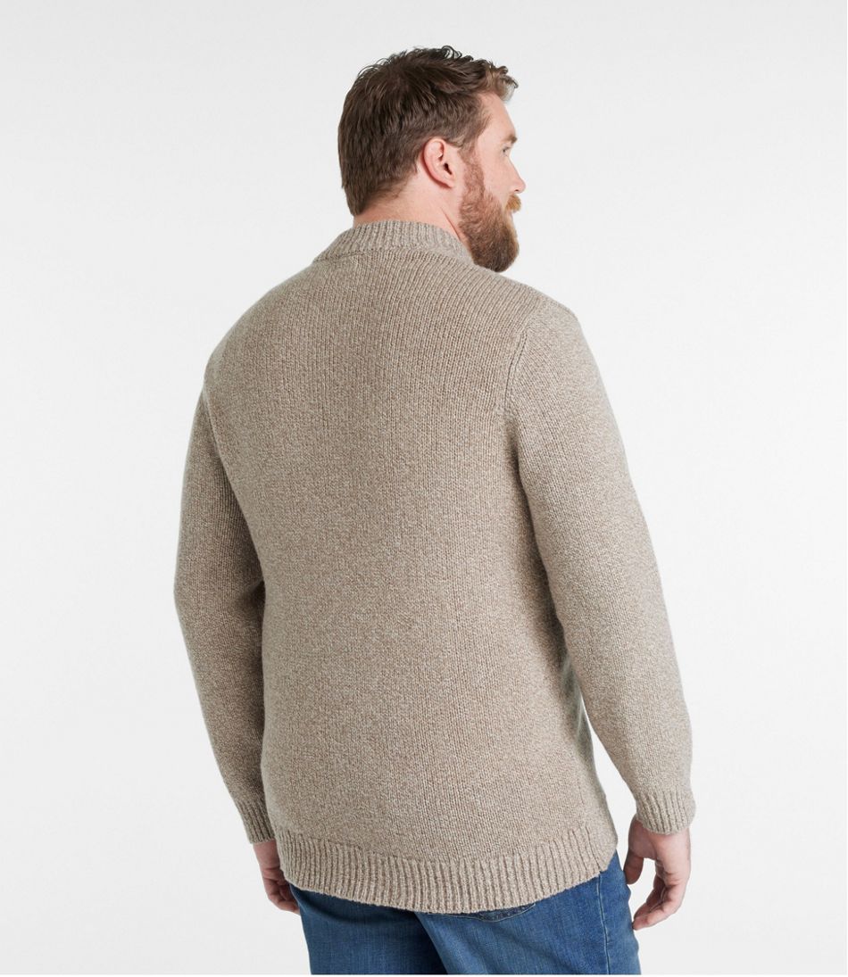 Men's L.L.Bean Classic Ragg Wool Sweater, Henley | L.L.Bean Signature