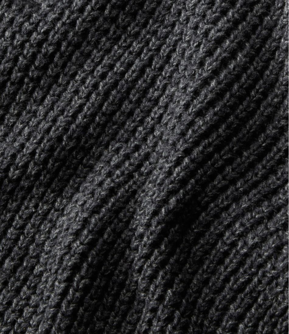 Men's Organic Cotton Waffle Sweater, Quarter Zip | L.L.Bean Classic
