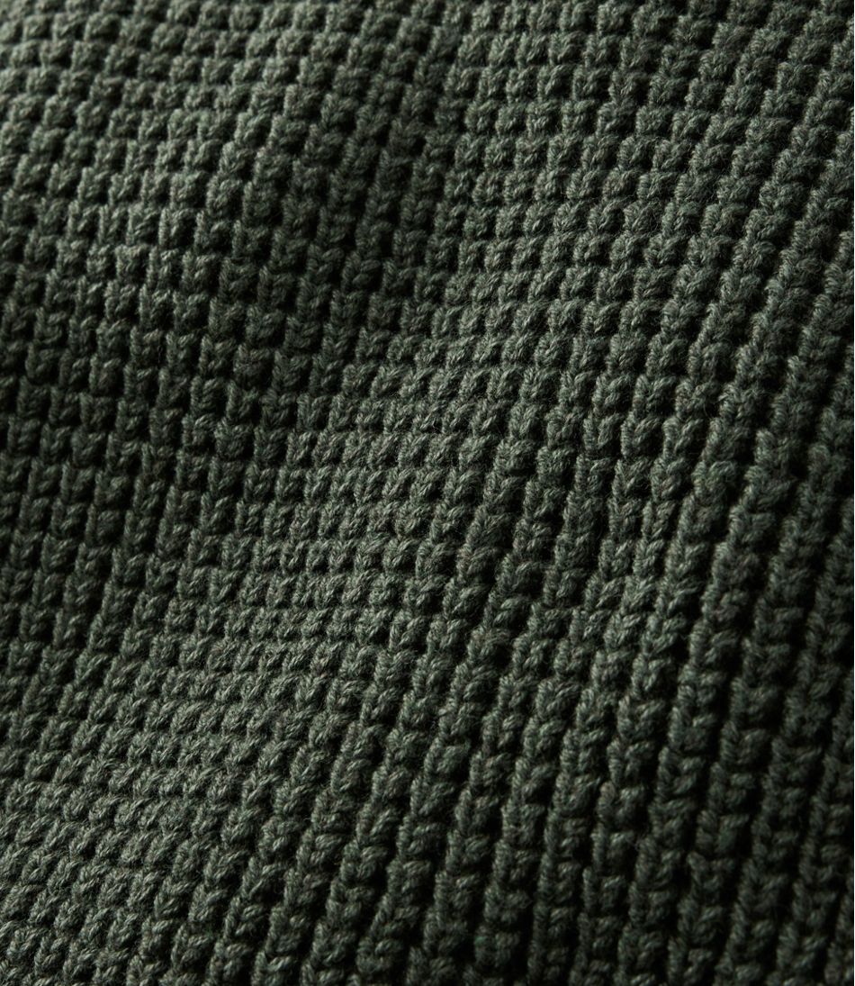 Men's L.L.Bean Organic Cotton Waffle Sweater, Henley | L.L.Bean Essential