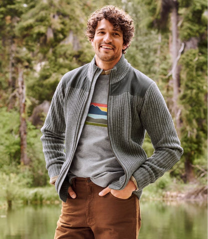 Men's Commando Sweater, Full-Zip | L.L.Bean Everyday