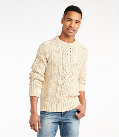 Men's Signature Cotton Fisherman Sweater | L.L.Bean Value