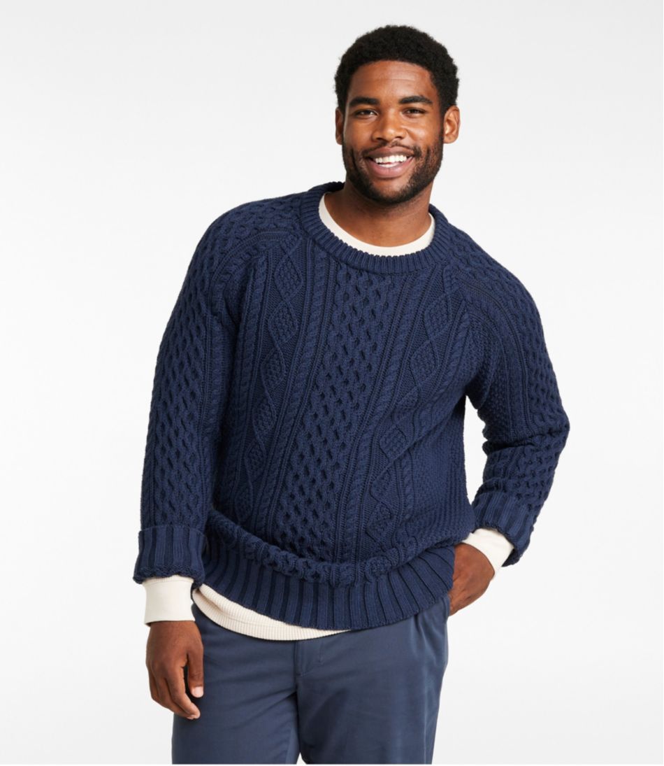 Men's Signature Cotton Fisherman Sweater | L.L.Bean Value
