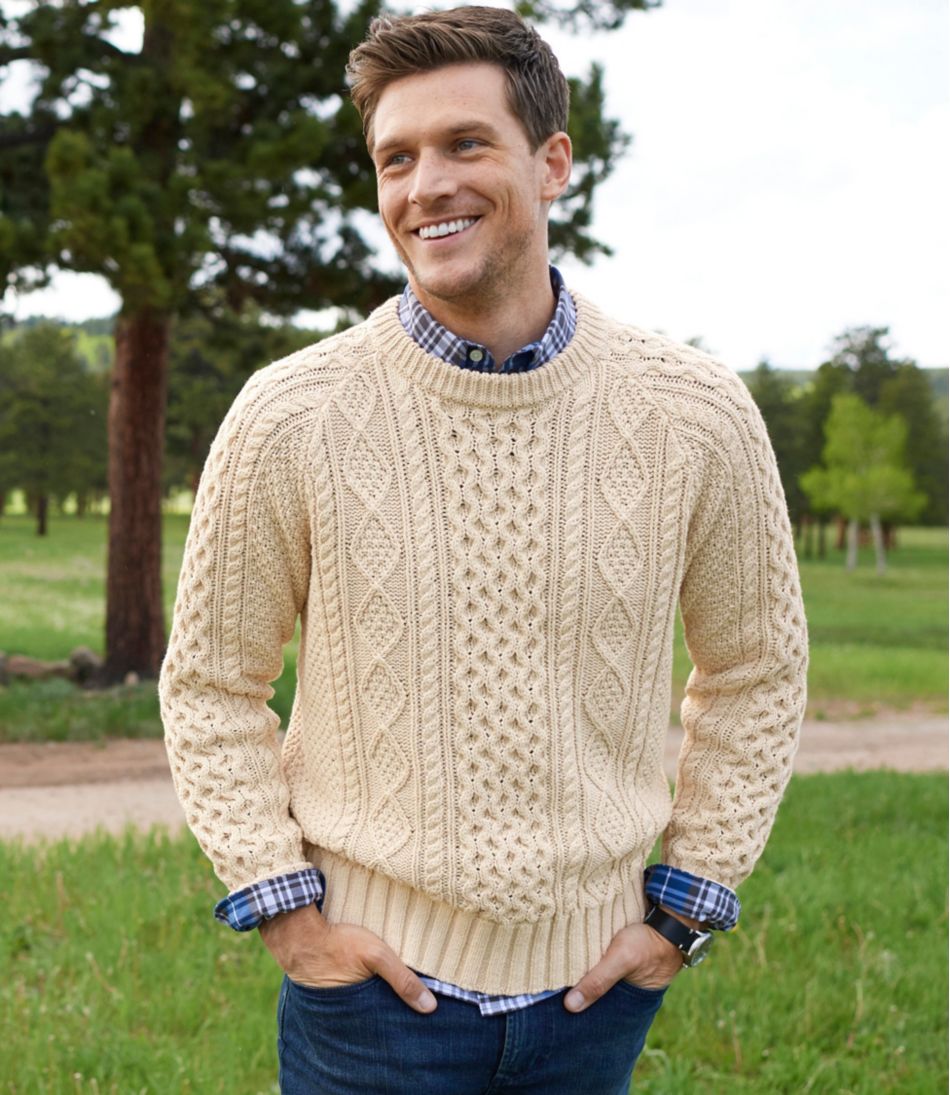 Men's Signature Cotton Fisherman Sweater | L.L.Bean Value