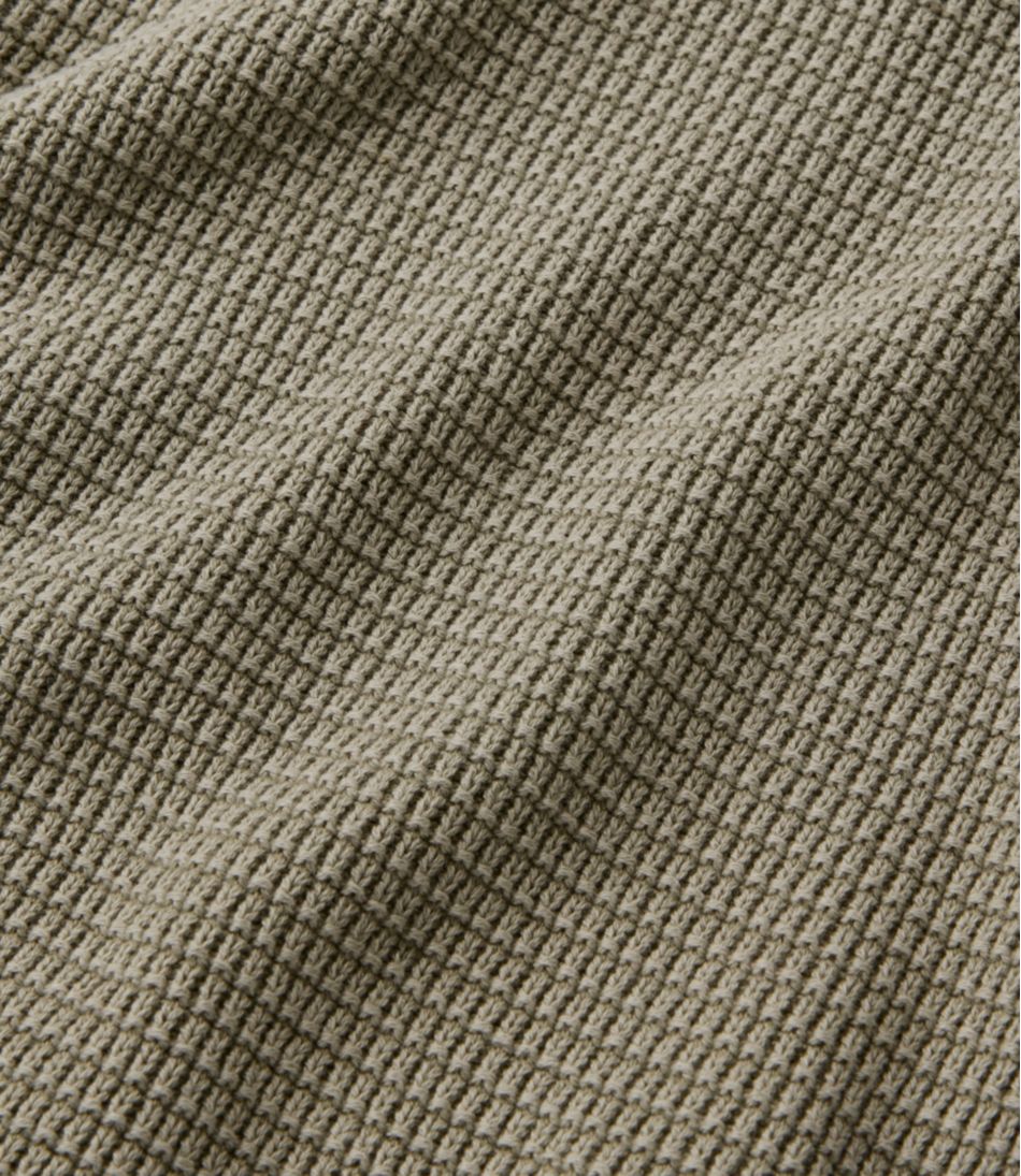 Men's Sunwashed Textured Cotton Sweater, Crewneck | L.L.Bean Great Value