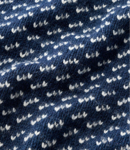 Men's Bean's Classic Ragg Wool Sweater, Crewneck, Bird's-Eye | L.L.Bean Featured