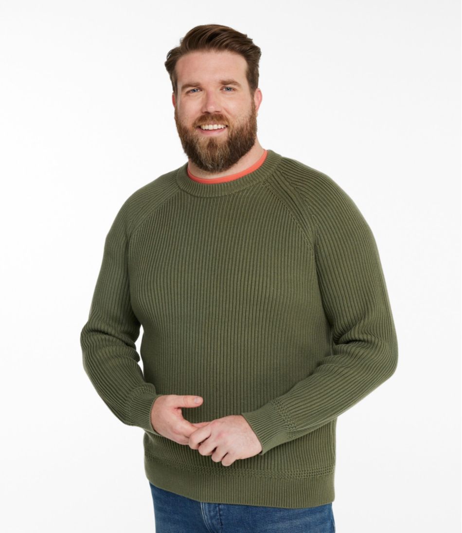 Men's Mariner Rib Crew Sweater | L.L.Bean Trending
