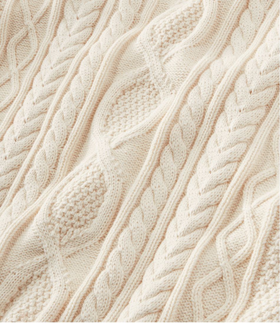 Men's Bean's Heritage Soft Cotton Fisherman Sweater, Crewneck | L.L.Bean Best Seller