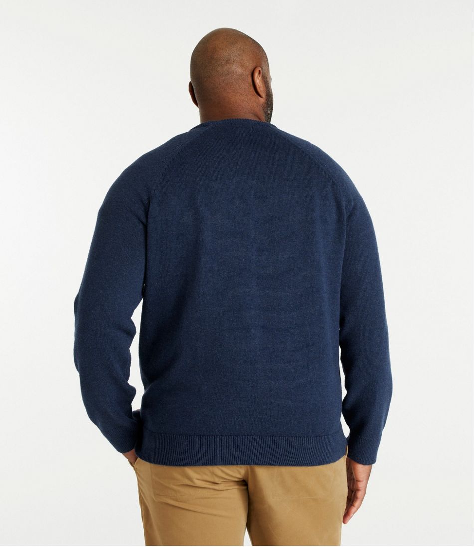 Men's Wicked Soft Cotton/Cashmere Sweater, Crewneck | L.L.Bean Recommended