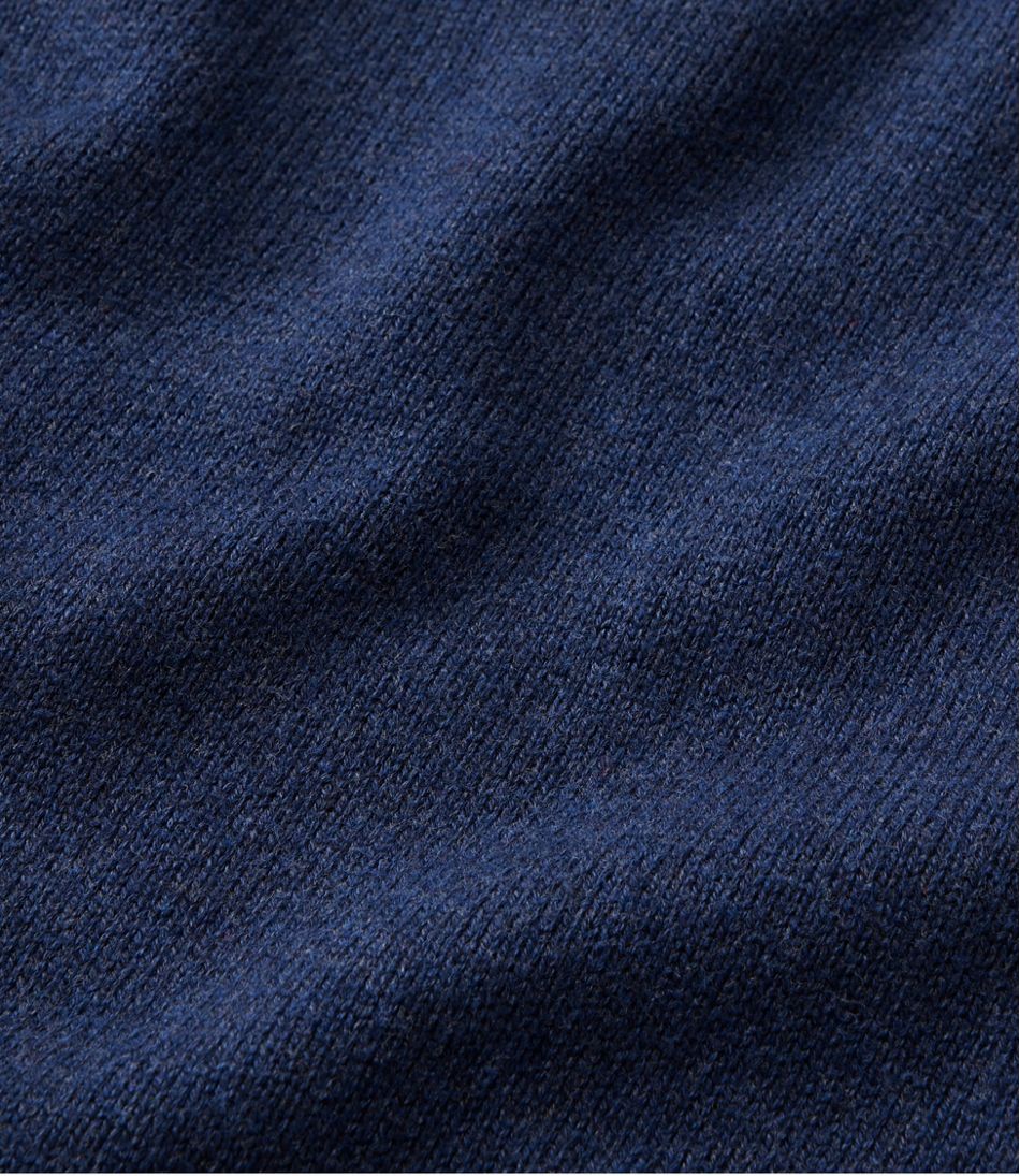 Men's Wicked Soft Cotton/Cashmere Sweater, Crewneck | L.L.Bean Recommended